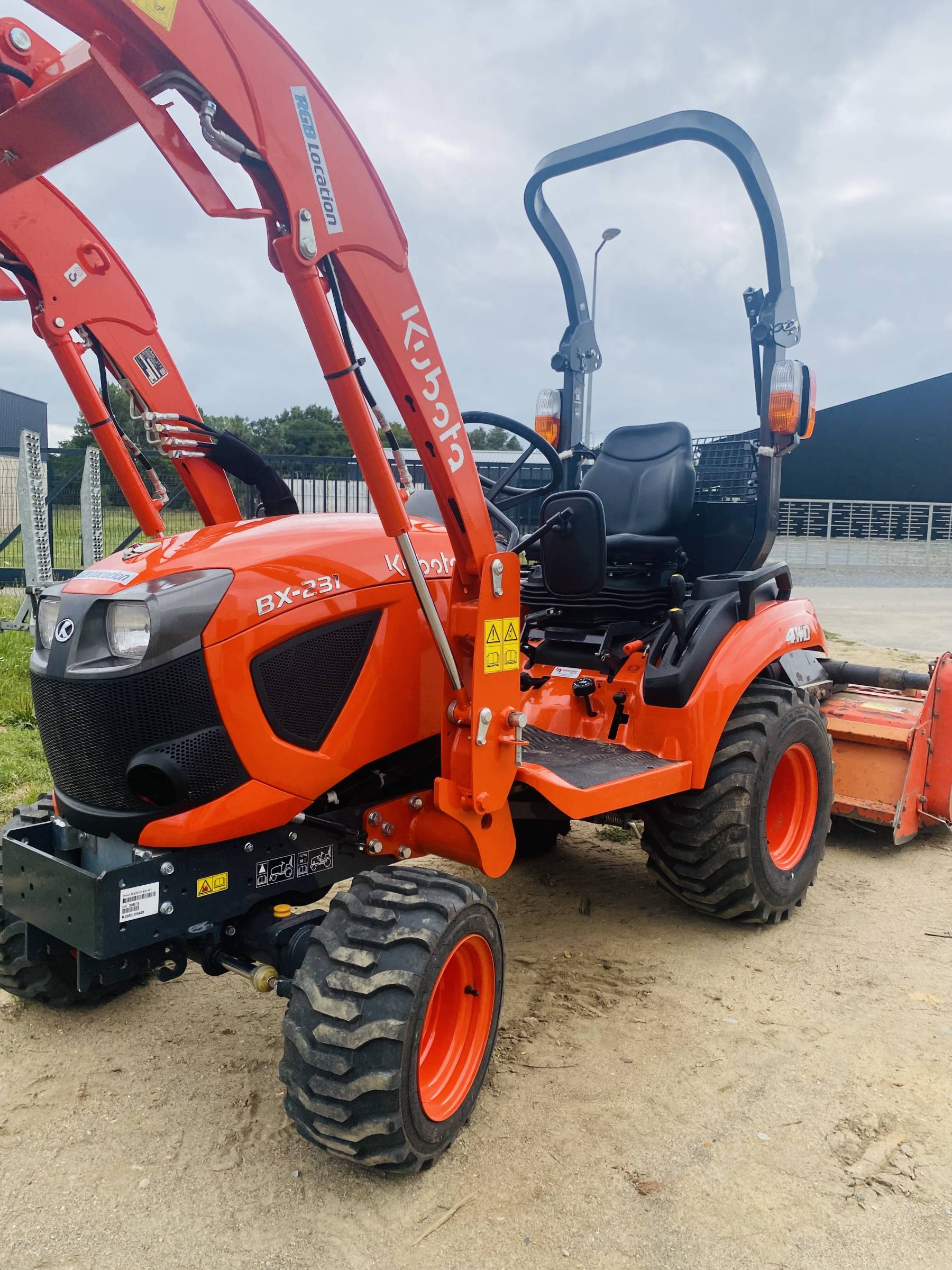 Tracteur KUBOTA BX 231 DV